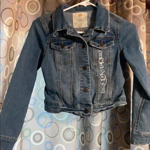 Trendy jean jacket